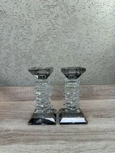 פמוטי קריסטל דגם " דובאי"